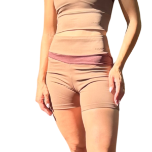 SHORTS FITNESS EVANNA CAFÉ ROYALE