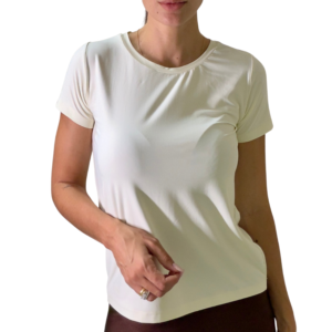 CAMISETA EVANNA MARFIM SOFT