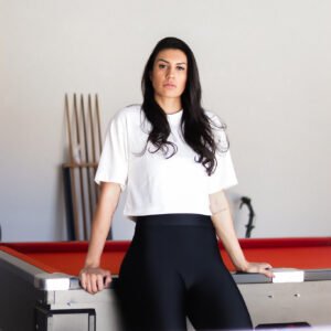 CROPPED EVANNA OFF WHITE