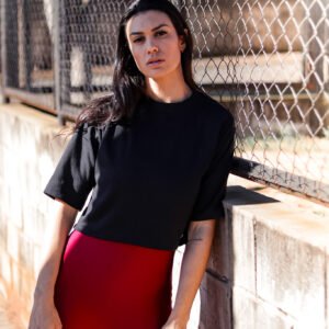 CROPPED EVANNA BLACK